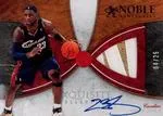 2006-07 Upper Deck Exquisite Collection Lebron James Noble Nameplates #NN-LJ card image