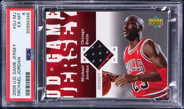 2006-07 Upper Deck Game Jersey Michael Jordan #GJ-MJ card image