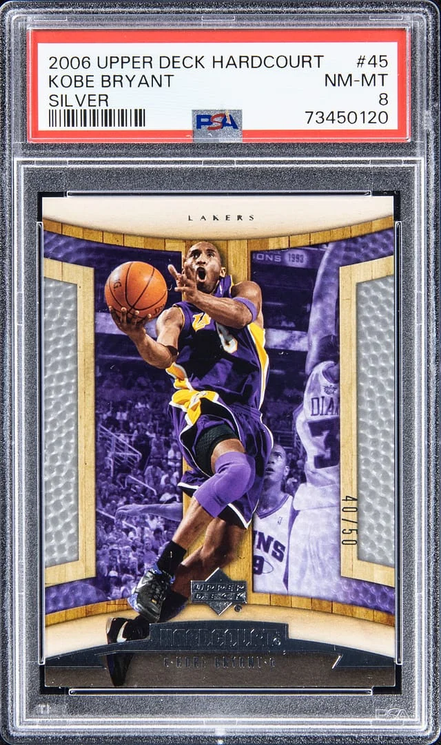 2006-07 Upper Deck Hardcourt Kobe Bryant Silver #45 card image