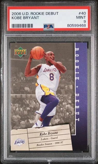 2006-07 Upper Deck Kobe Bryant Debut #40 card image