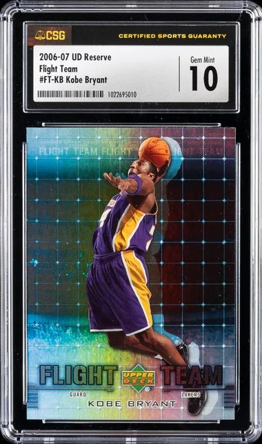2006-07 Upper Deck Kobe Bryant Reserve Flight Deck #FTKB card image