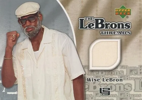 2006-07 Upper Deck Lebron James The LeBrons Threads #LM-4 card image