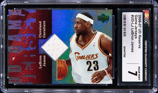 2006-07 Upper Deck LeBron James Reserve Game Jerseys #UD-LJ card image