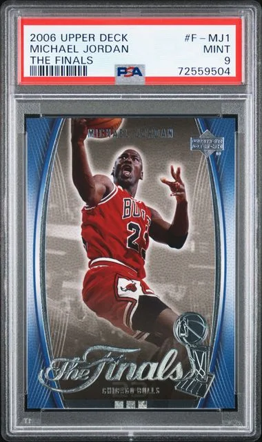 2006-07 Upper Deck Michael Jordan The Finals #F-Mj1 card image