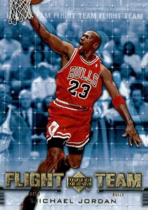 2006-07 Upper Deck Michael Jordan Flight Team #FT-MJ card image