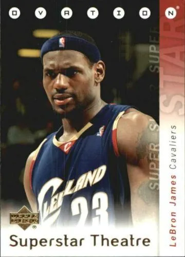 2006-07 Upper Deck Ovation Lebron James Superstar Theatre #ST-LJ card image