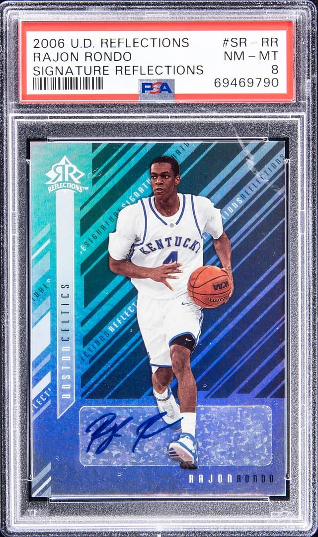 2006-07 Upper Deck Rajon Rondo Reflections Signatures #SR-RR card image