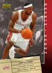 2006-07 Upper Deck Rookie Debut Lebron James #15 card image