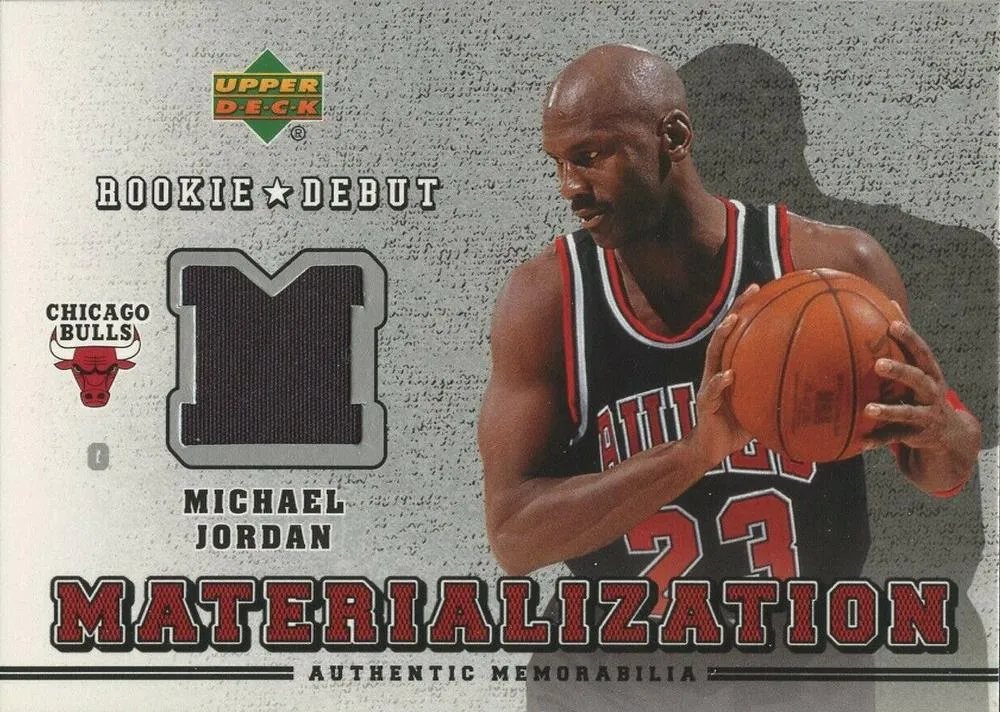 2006-07 Upper Deck Rookie Debut Michael Jordan Materialization #MT-MJ card image