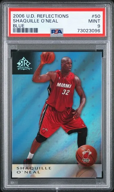2006-07 Upper Deck Shaquille O’Neal Reflections Blue #50 card image