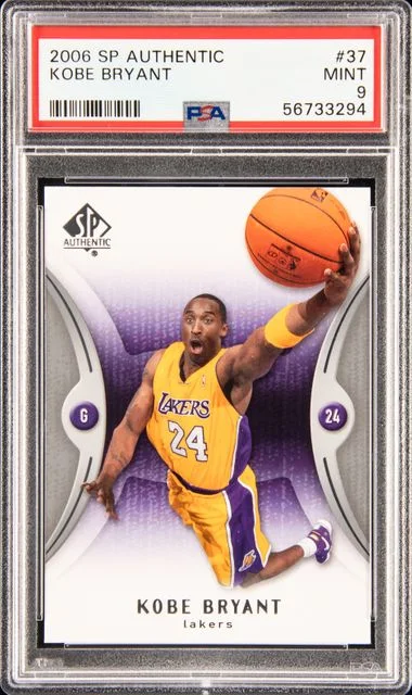 2006-07 Upper Deck SP Authentic Kobe Bryant #37 card image