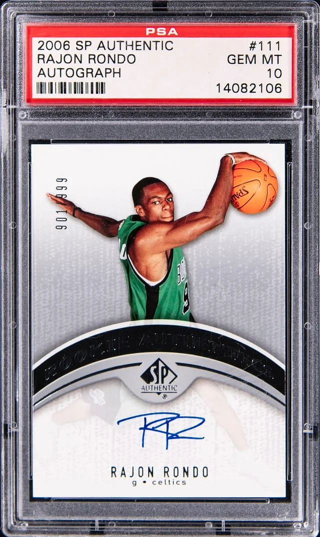 2006-07 Upper Deck SP Authentic Rajon Rondo Autograph #111 card image