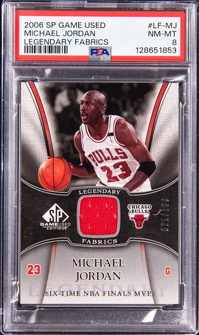 2006-07 Upper Deck SP Game Used Michael Jordan Game-Used Legendary Fabrics #LF-MJ card image
