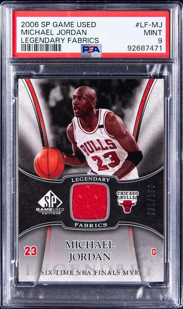 2006-07 Upper Deck SP Game Used Michael Jordan Legendary Fabrics #LF-MJ card image