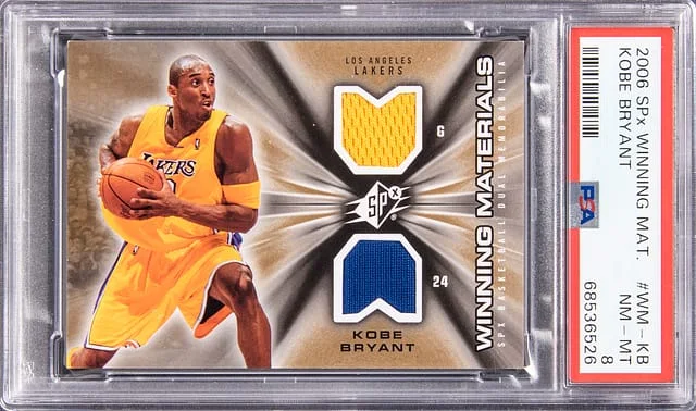 2006-07 Upper Deck SPx Kobe Bryant Game-Used Winning Materials #WM-KB card image