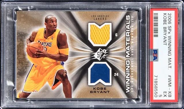 2006-07 Upper Deck SPx Kobe Bryant Winning Materials #WM-KB card image