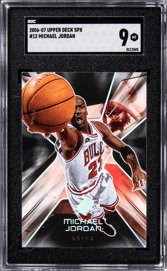 2006-07 Upper Deck SPx Michael Jordan #12 card image