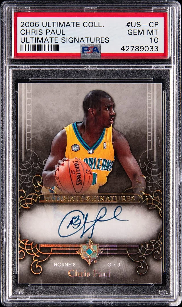 2006-07 Upper Deck Ultimate Collection Chris Paul Ultimate Signatures #US-CP card image