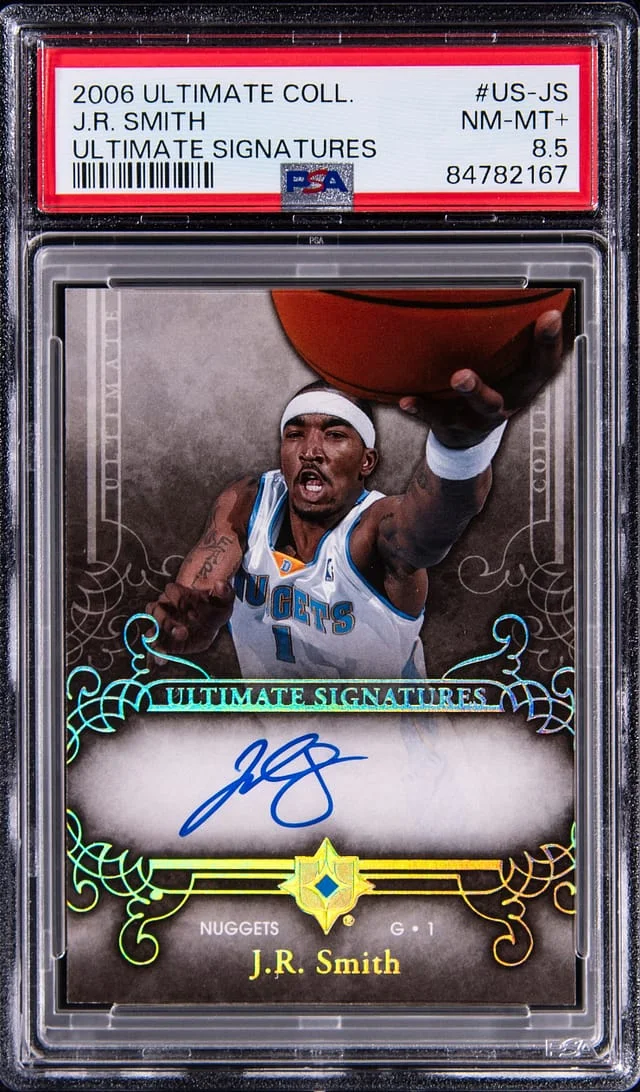 2006-07 Upper Deck Ultimate Collection J.R. Smith Signatures #US-JS card image