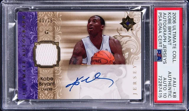 2006-07 Upper Deck Ultimate Collection Kobe Bryant Autograph Jerseys #AU-KB card image