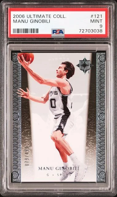 2006-07 Upper Deck Ultimate Collection Manu Ginobili #121 card image
