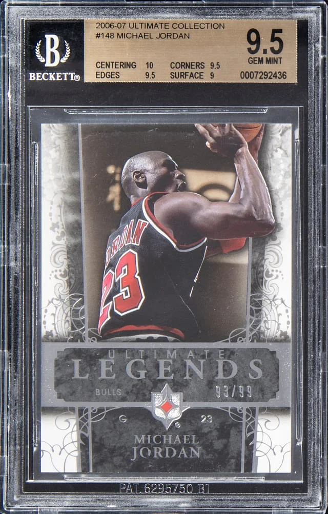 2006-07 Upper Deck Ultimate Collection Michael Jordan #148 card image