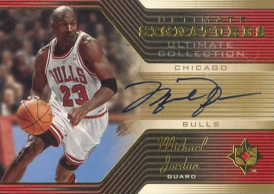 2006-07 Upper Deck Ultimate Collection Michael Jordan Signatures #US-MJ card image