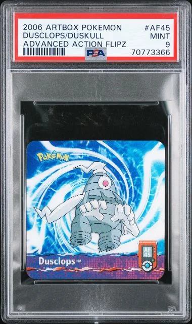 2006 Artbox Pokemon Advanced Action Flipz Dusclops/Duskull #AF45 card image