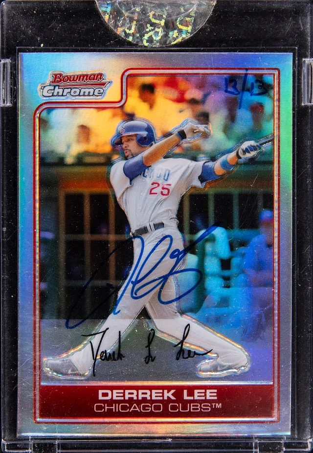 2006 Bowman Chrome Derrek Lee Refractor #115 card image