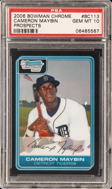 2006 Bowman Chrome Prospects Cameron Maybin #BC113 card image