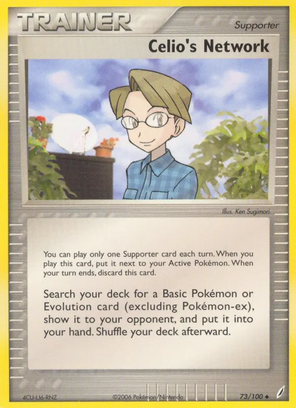 2006 Crystal Guardians Celio's Network Uncommon #073/100 Uncommon card image