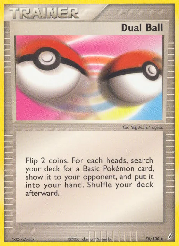 2006 Crystal Guardians Dual Ball #078/100 Uncommon card image