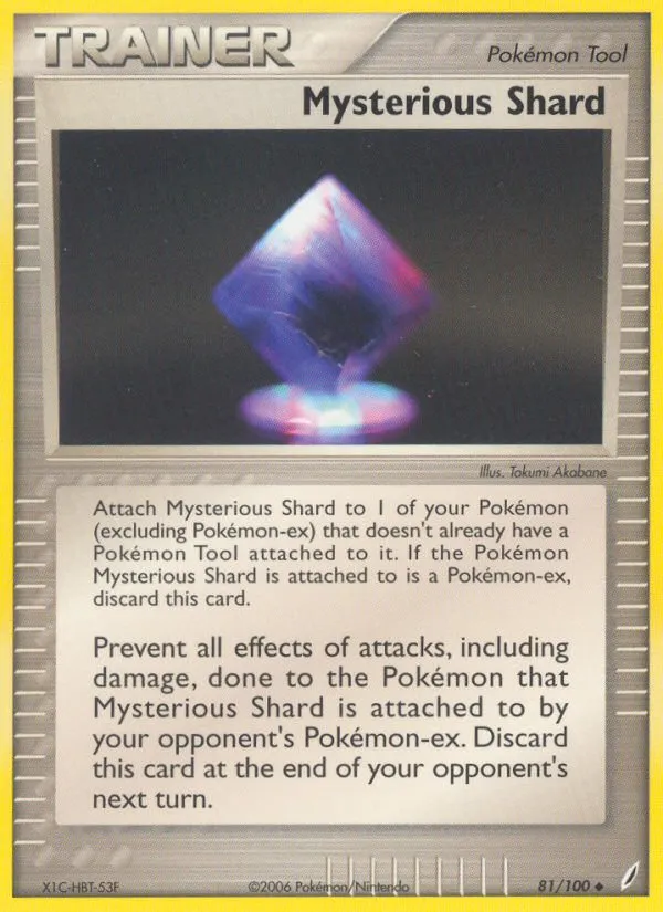 2006 Crystal Guardians Mysterious Shard #081/100 Uncommon card image