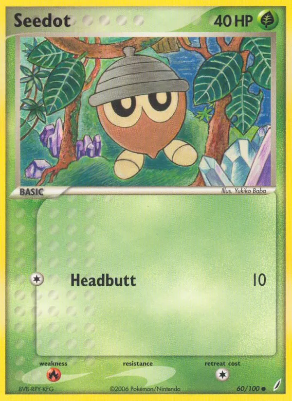 2006 Crystal Guardians Seedot #060/100 Common card image