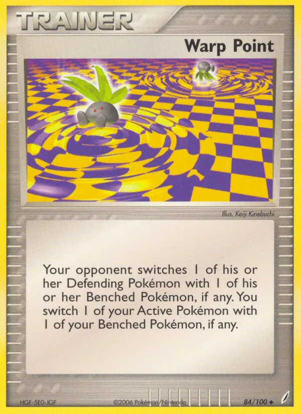 2006 Crystal Guardians Warp Point #084/100 Uncommon card image