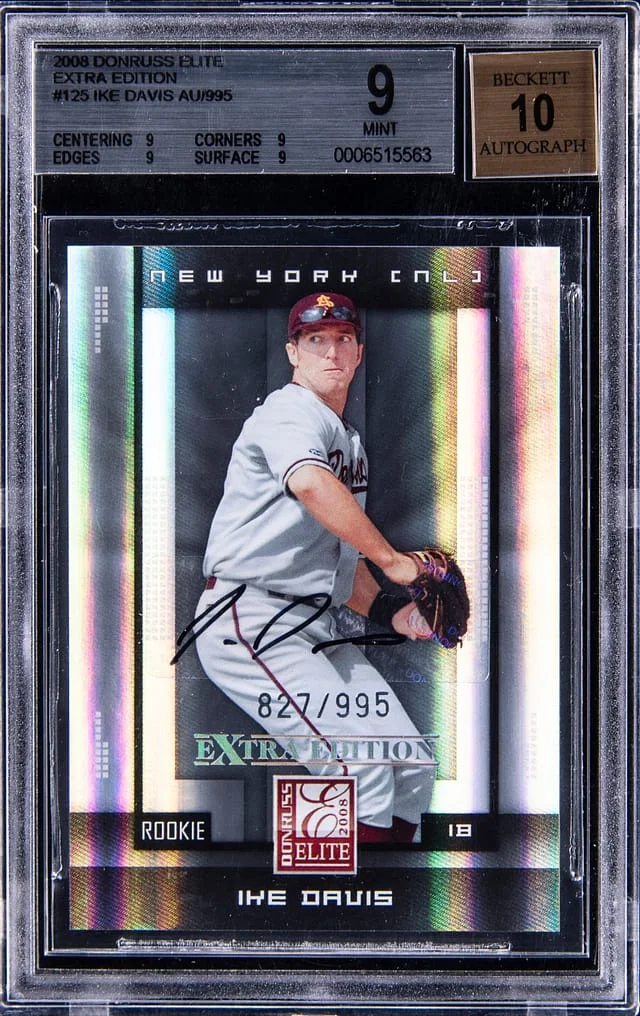 2006 Donruss Elite Extra Edition Ike Davis #125 card image