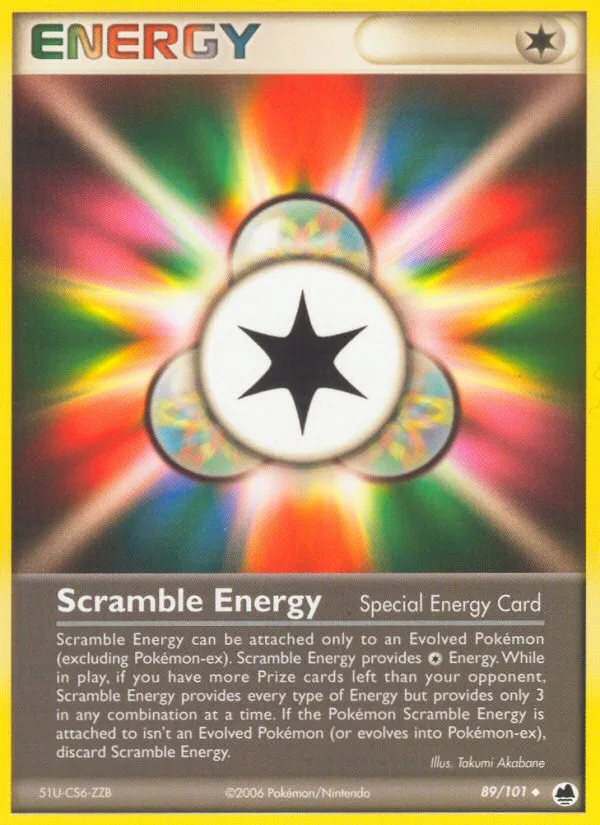 2006 Dragon Frontiers Scramble Energy Uncommon #089/101 Uncommon card image