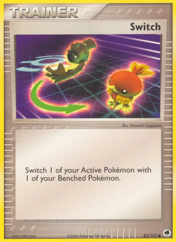 2006 Dragon Frontiers Switch Common #083/101 Common card image