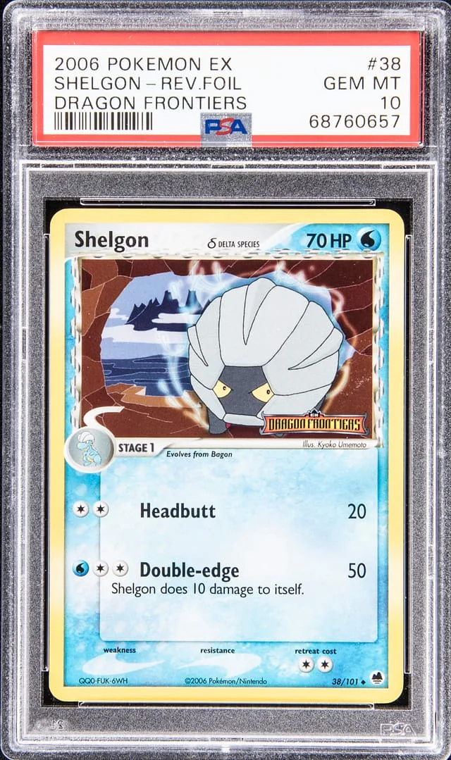 2006 EX Dragon Frontiers Selgon Reverse Holofoil #38 card image