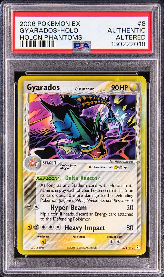 2006 EX Holon Phantoms Gyardos-Holo #8 card image