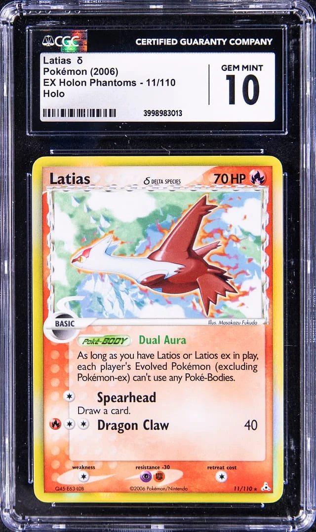 2006 EX Holon Phantoms Latias - Holo #110 card image