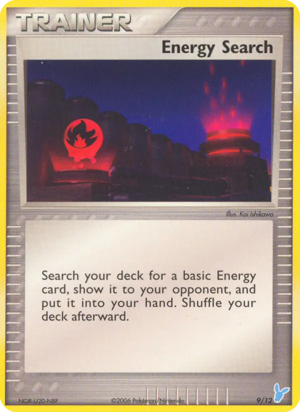 2006 EX Trainer Kit 2 Minun Energy Search Common #09/12 Common card image