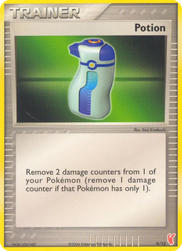 2006 EX Trainer Kit 2 Plusle Potion Trainer Kit #09/12 Trainer Kit card image