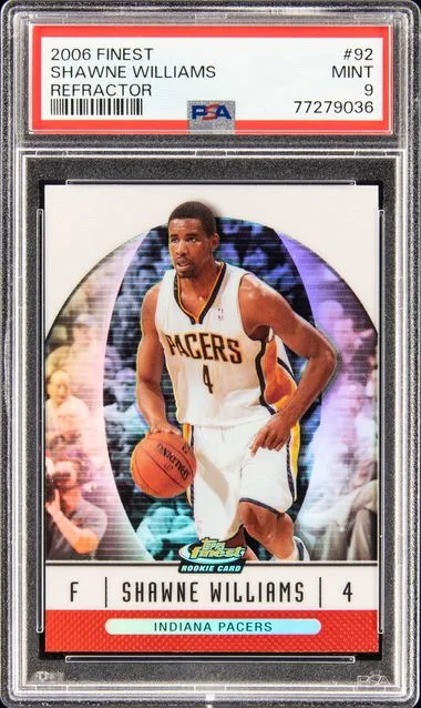 2006 Finest Shawne Williams Refractor #92 card image