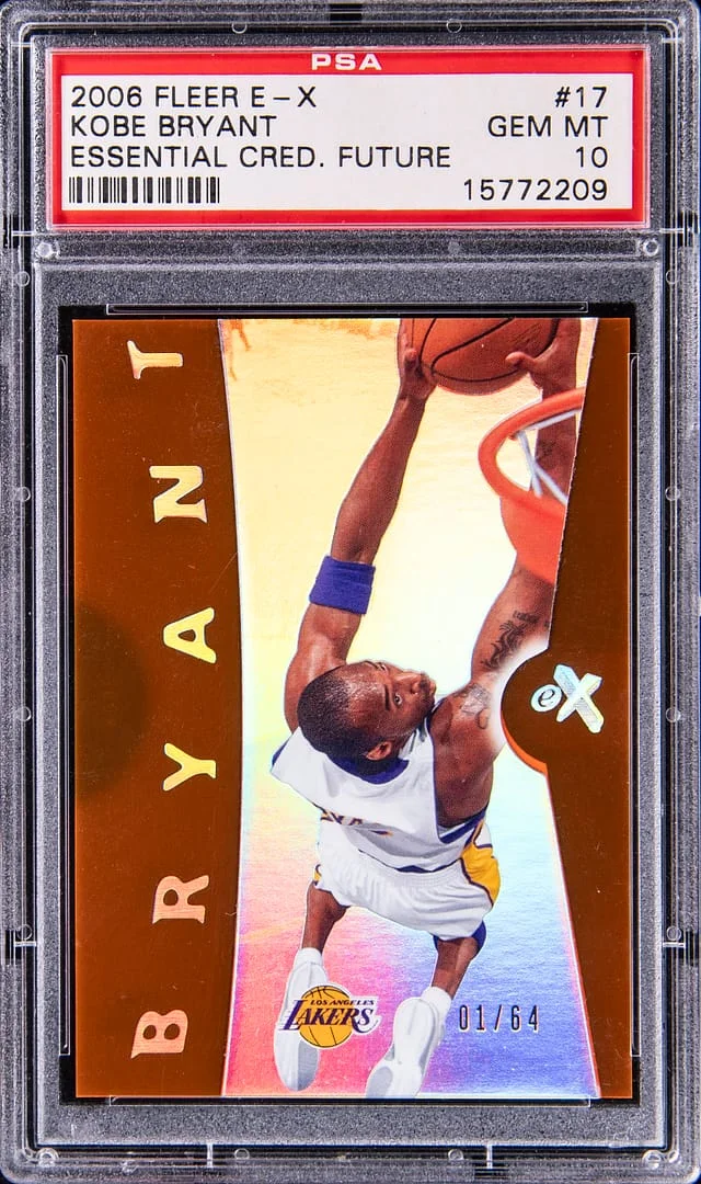 2006 Fleer E-X Kobe Bryant Essential Credentials Future #17 card image