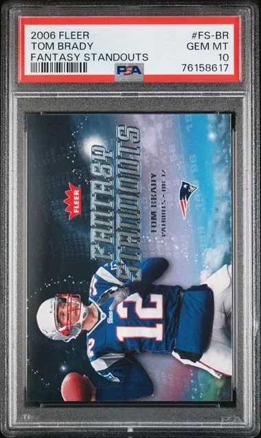 2006 Fleer Tom Brady Fantasy Standouts #FS-BR card image