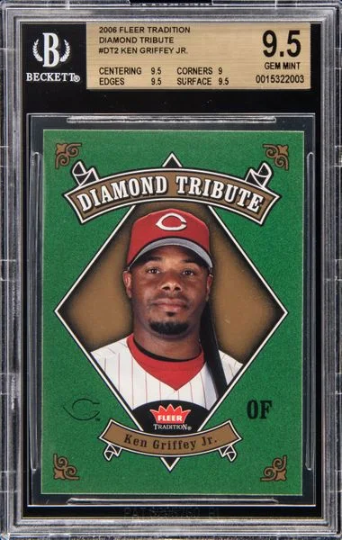 2006 Fleer Tradition Ken Griffey Jr. Diamond Tribute #DT-2 card image