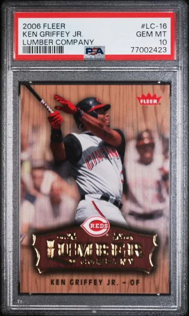 2006 Fleer Tradition Ken Griffey Jr. Lumber Company #LC-16 card image