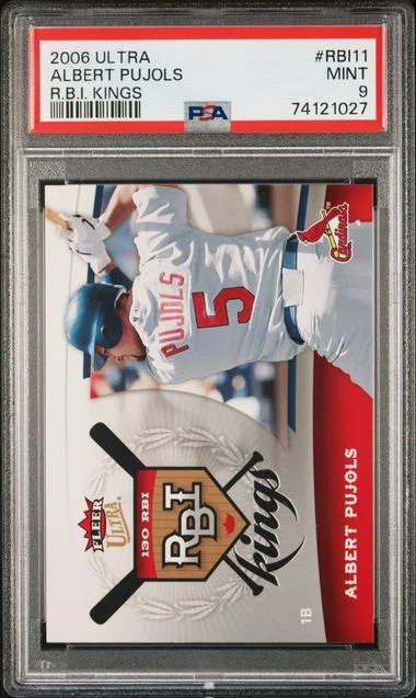 2006 Fleer Ultra Albert Pujols R.B.I. Kings #RBI11 card image