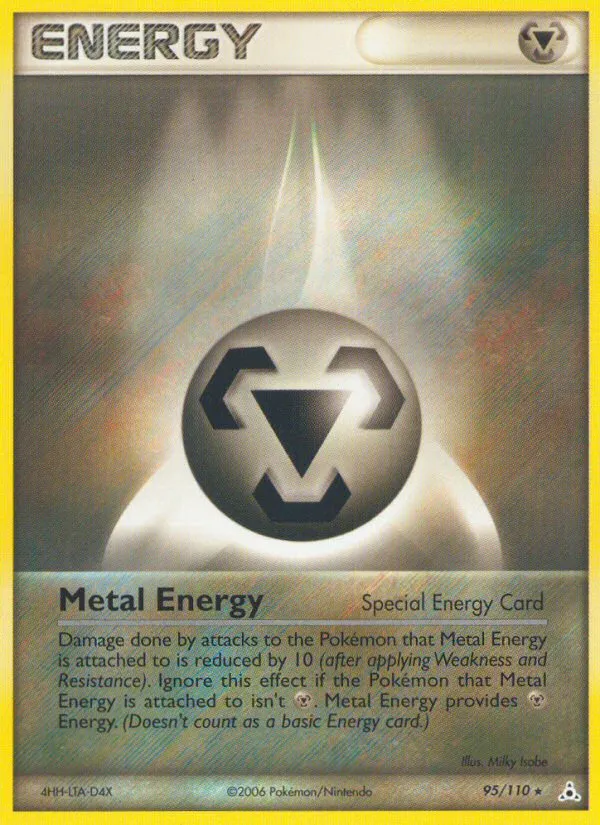 2006 Holon Phantoms Metal Energy #095/110 Rare card image